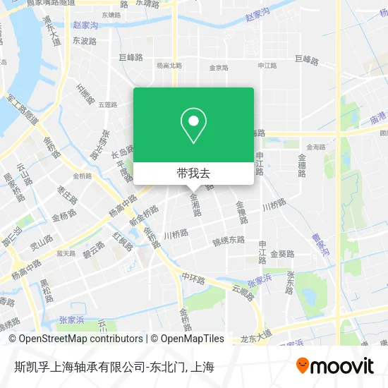 斯凯孚上海轴承有限公司-东北门地图