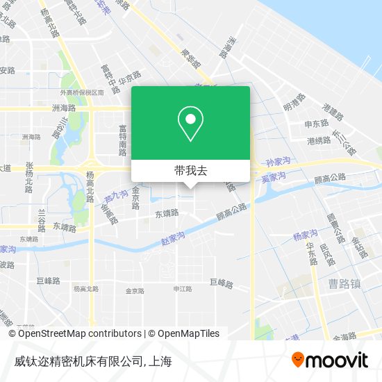 威钛迩精密机床有限公司地图