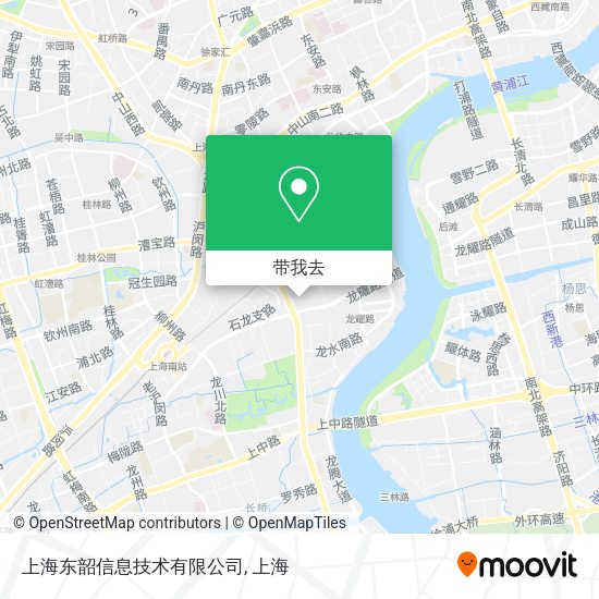 上海东韶信息技术有限公司地图
