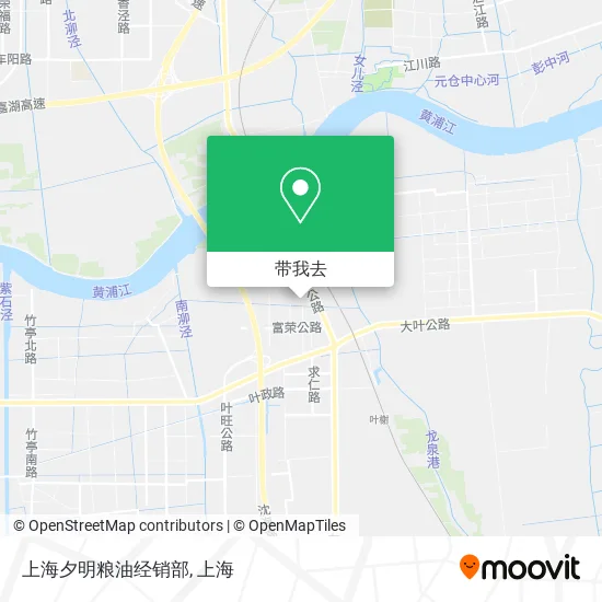 上海夕明粮油经销部地图