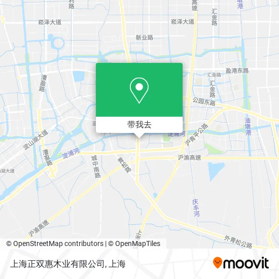 上海正双惠木业有限公司地图