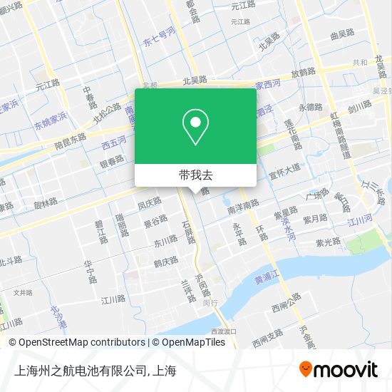 上海州之航电池有限公司地图