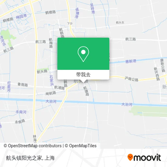 航头镇阳光之家地图