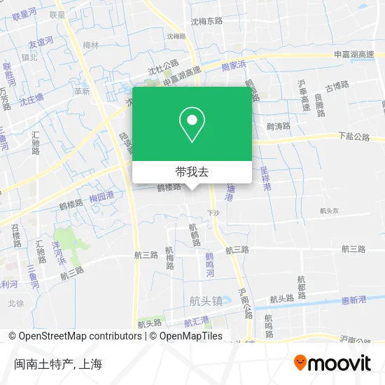 闽南土特产地图