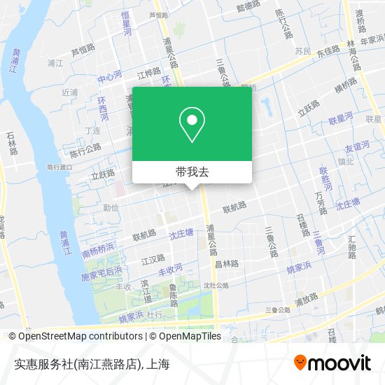 实惠服务社(南江燕路店)地图