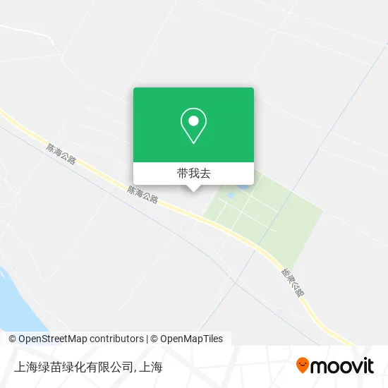 上海绿苗绿化有限公司地图
