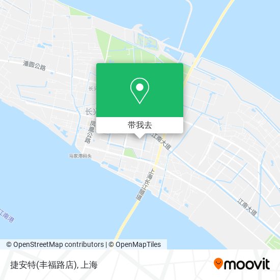 捷安特(丰福路店)地图