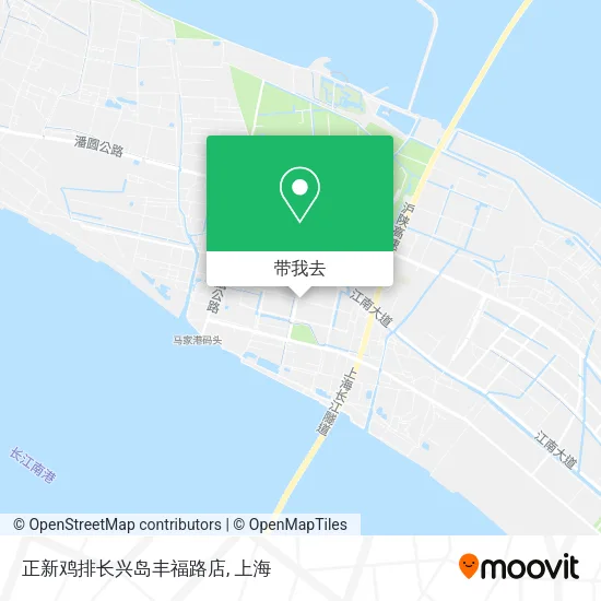 正新鸡排长兴岛丰福路店地图