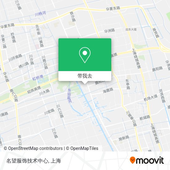 名望服饰技术中心地图