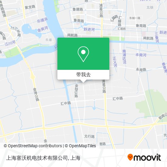 上海塞沃机电技术有限公司地图