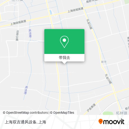 上海双吉通风设备地图