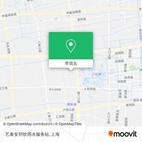 艺泰安邦饮用水服务站地图