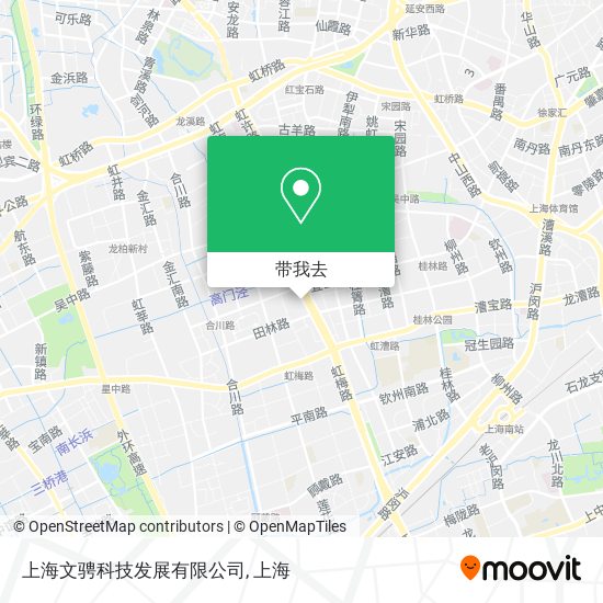 上海文骋科技发展有限公司地图