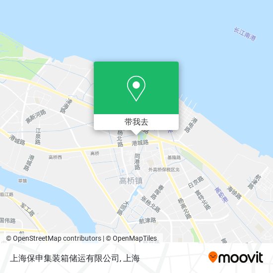 上海保申集装箱储运有限公司地图