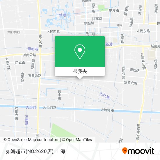 如海超市(NO.2620店)地图