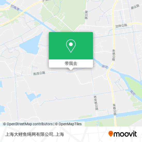 上海大鲤鱼绳网有限公司地图