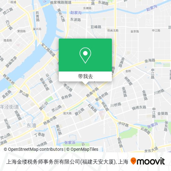 上海金缕税务师事务所有限公司(福建天安大厦)地图