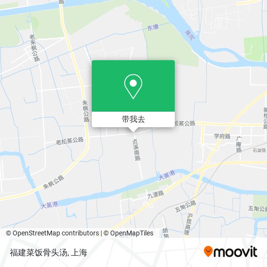 福建菜饭骨头汤地图