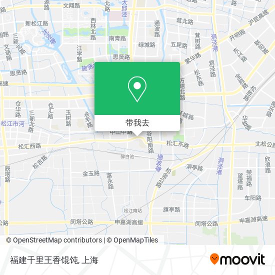 福建千里王香馄饨地图