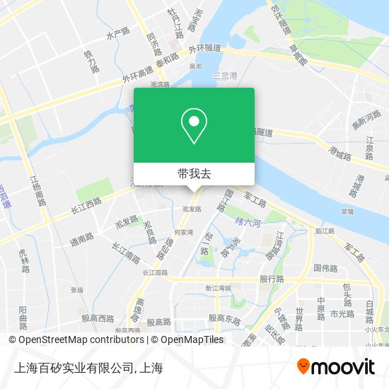 上海百矽实业有限公司地图