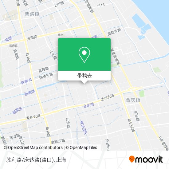 胜利路/庆达路(路口)地图