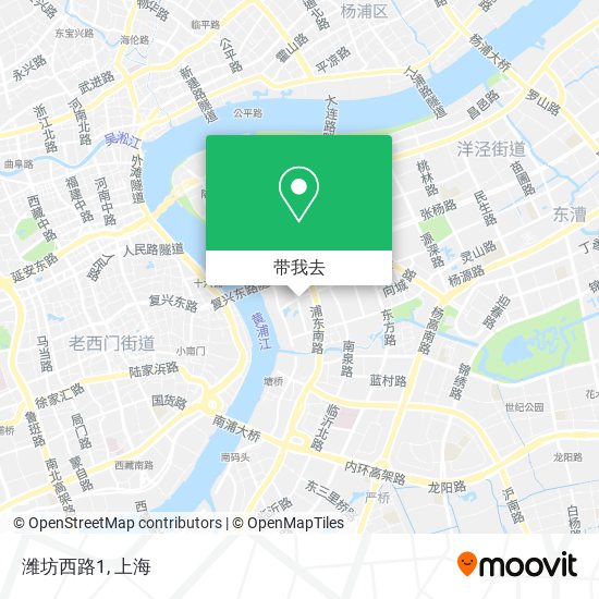 潍坊西路1地图