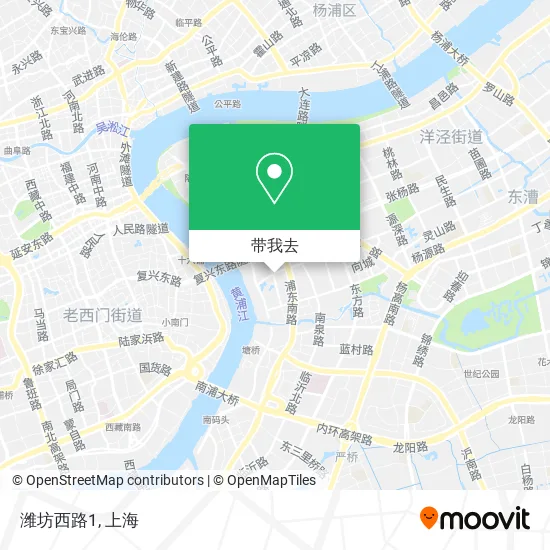 潍坊西路1地图