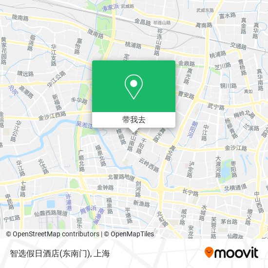 智选假日酒店(东南门)地图