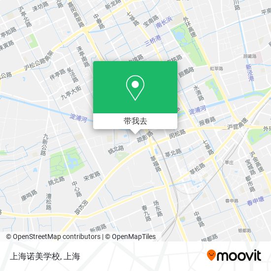 上海诺美学校地图