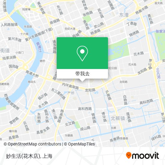 妙生活(花木店)地图