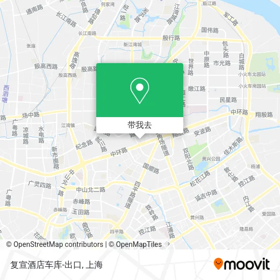 复宣酒店车库-出口地图