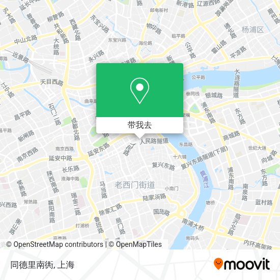 同德里南衖地图