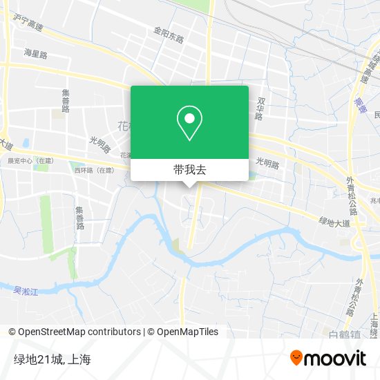 绿地21城地图