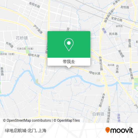 绿地启航城-北门地图