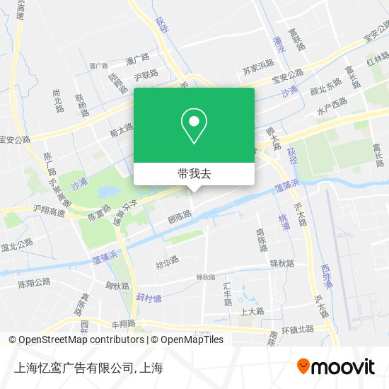 上海忆鸾广告有限公司地图