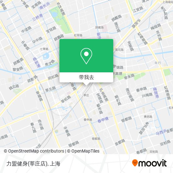 力盟健身(莘庄店)地图