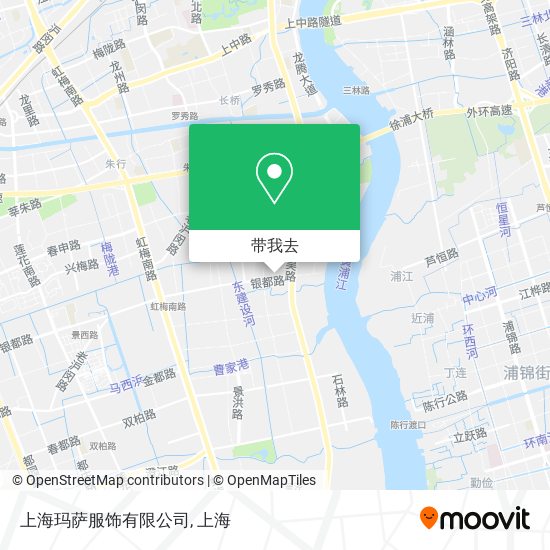 上海玛萨服饰有限公司地图