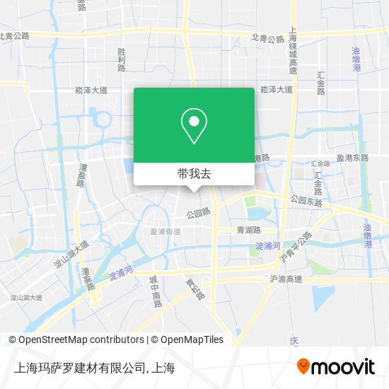 上海玛萨罗建材有限公司地图
