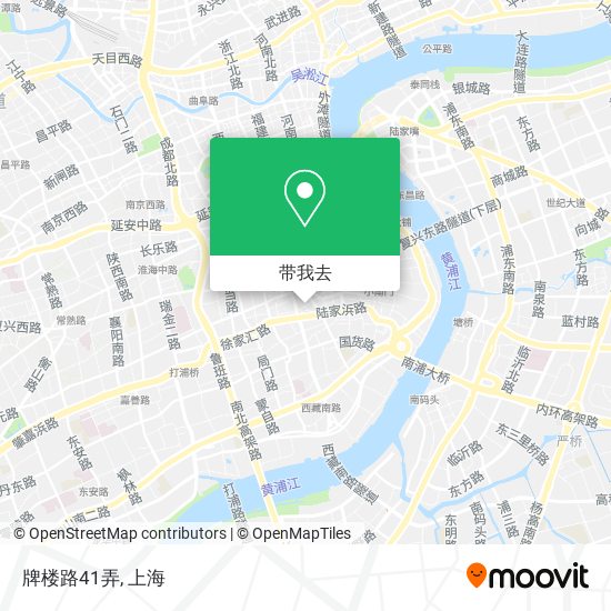 牌楼路41弄地图