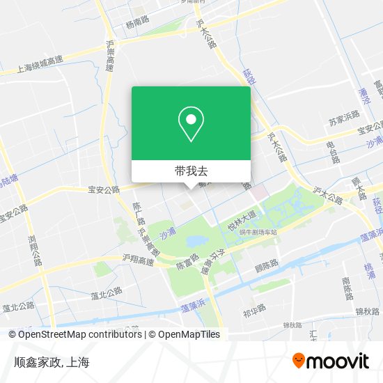 顺鑫家政地图