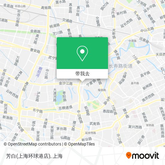 芳白(上海环球港店)地图