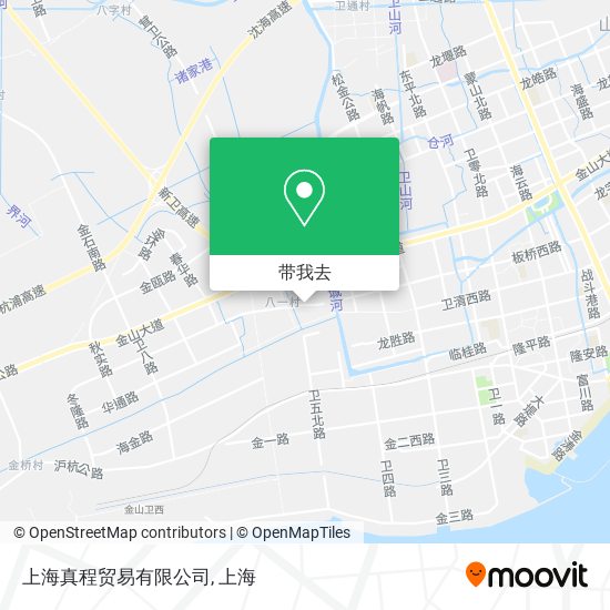 上海真程贸易有限公司地图