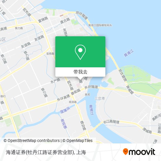 海通证券(牡丹江路证券营业部)地图