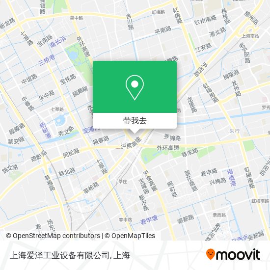 上海爱泽工业设备有限公司地图