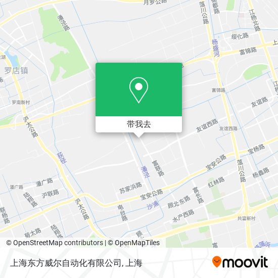 上海东方威尔自动化有限公司地图