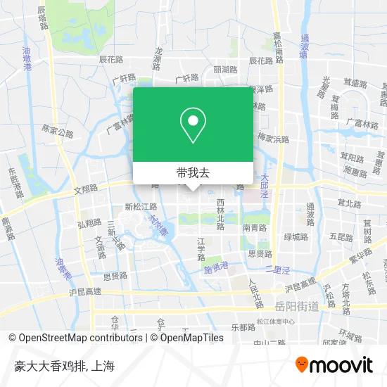 豪大大香鸡排地图