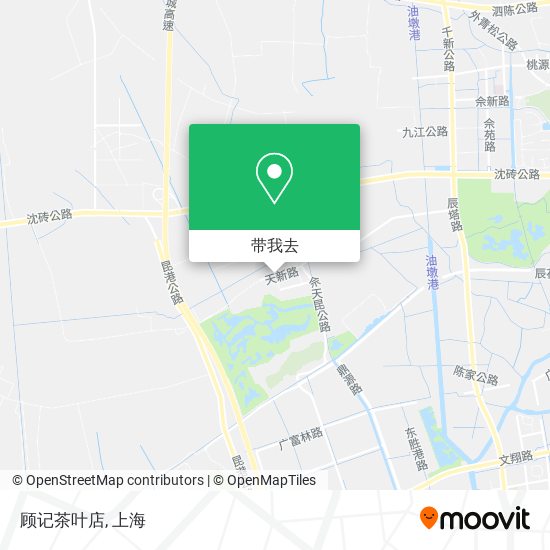 顾记茶叶店地图