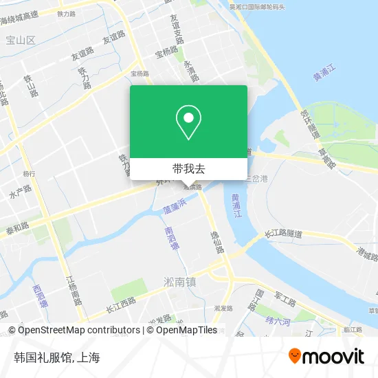 韩国礼服馆地图