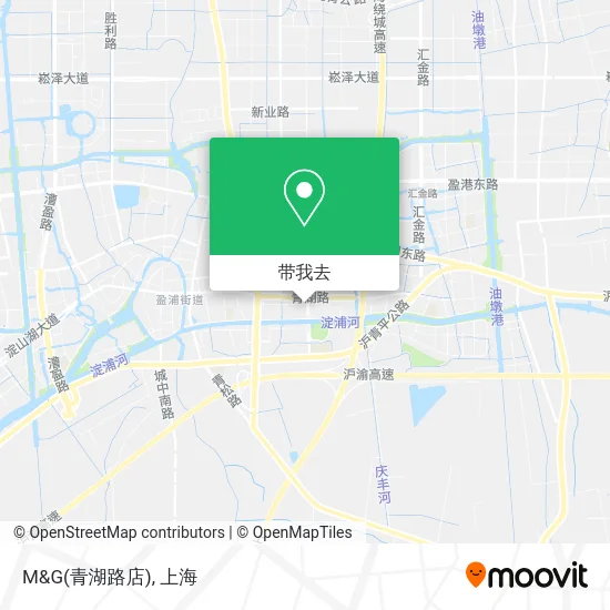 M&G(青湖路店)地图