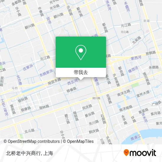北桥老中兴商行地图